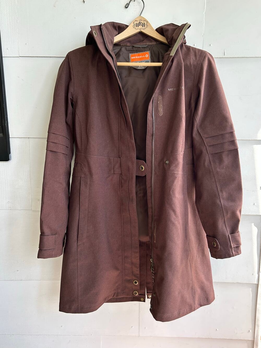 Merrell Women's Medium Opti-Shell Parka Jacket Purple Excellent